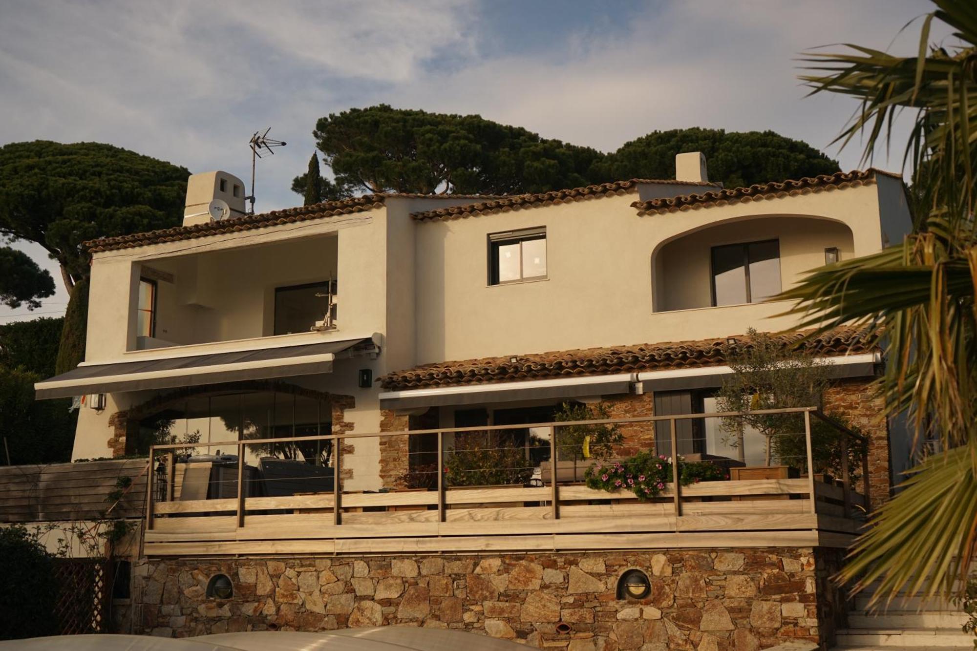 Villa Les Cades Sainte-Maxime Exterior foto